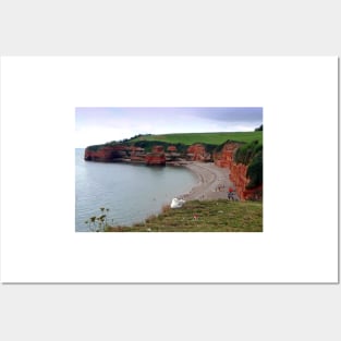 Ladram Bay Jurassic Coast Devon England Posters and Art